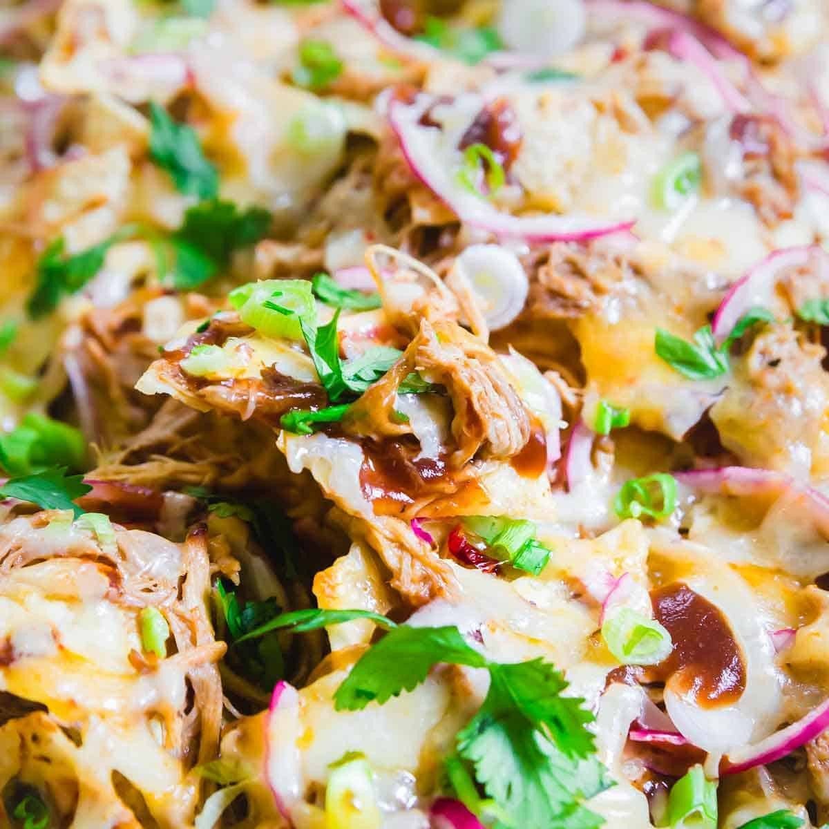Loaded Chicken Nacho.
