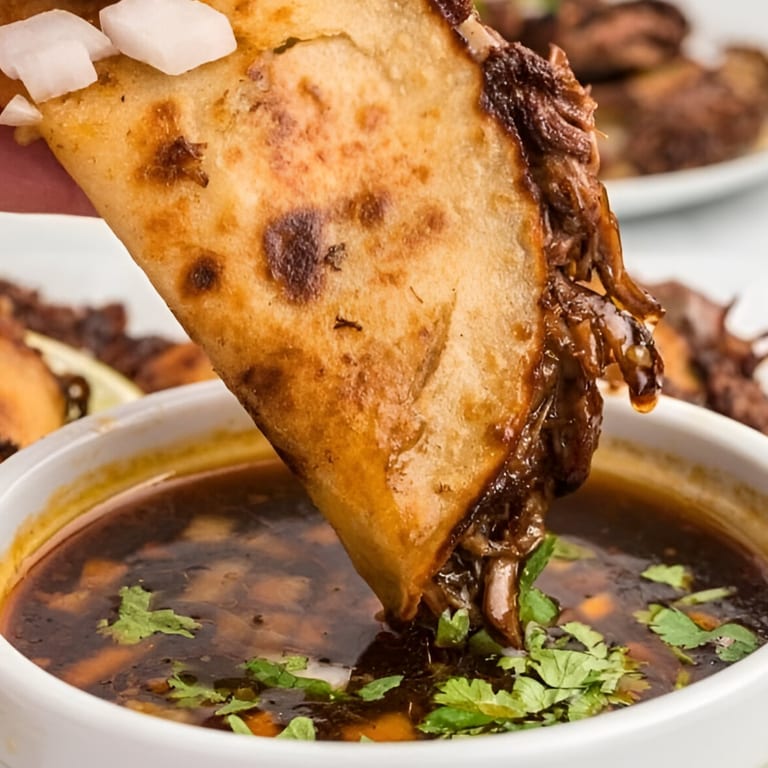 Savor the Magic of Our Beef Birria Tacos