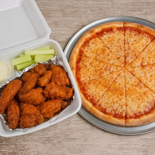 1 Large Pizza, 10 Wings & 2 Liter Soda