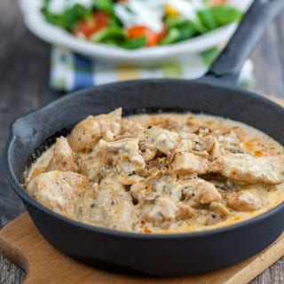 Pollo en Mantequilla/Chicken in sour cream