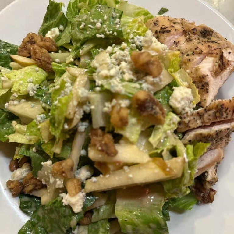 Signature pear salad dinner.