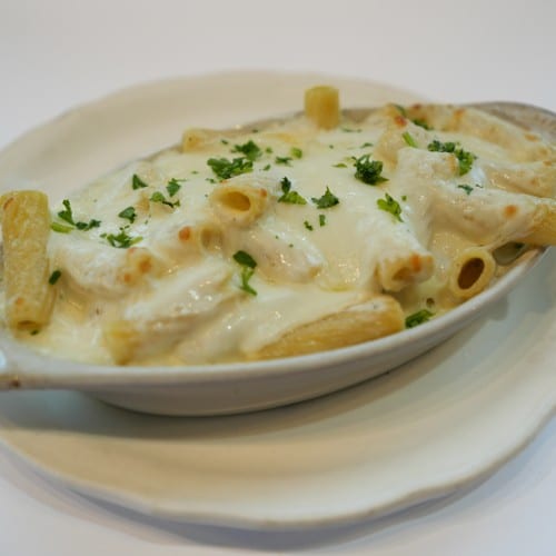 Rigatoni Quattro Formaggi.