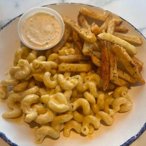 Kid’s Mac N Cheese.