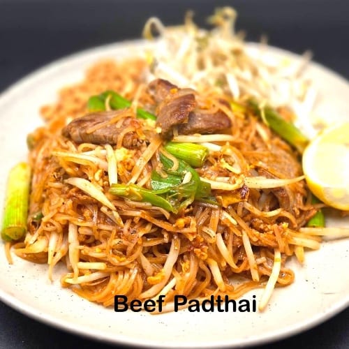 Beef Pad Thai.