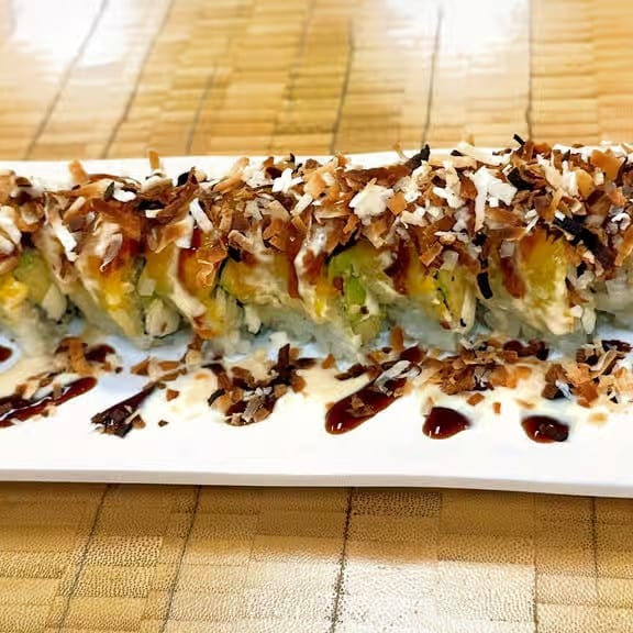 Veggie Aloha Roll.