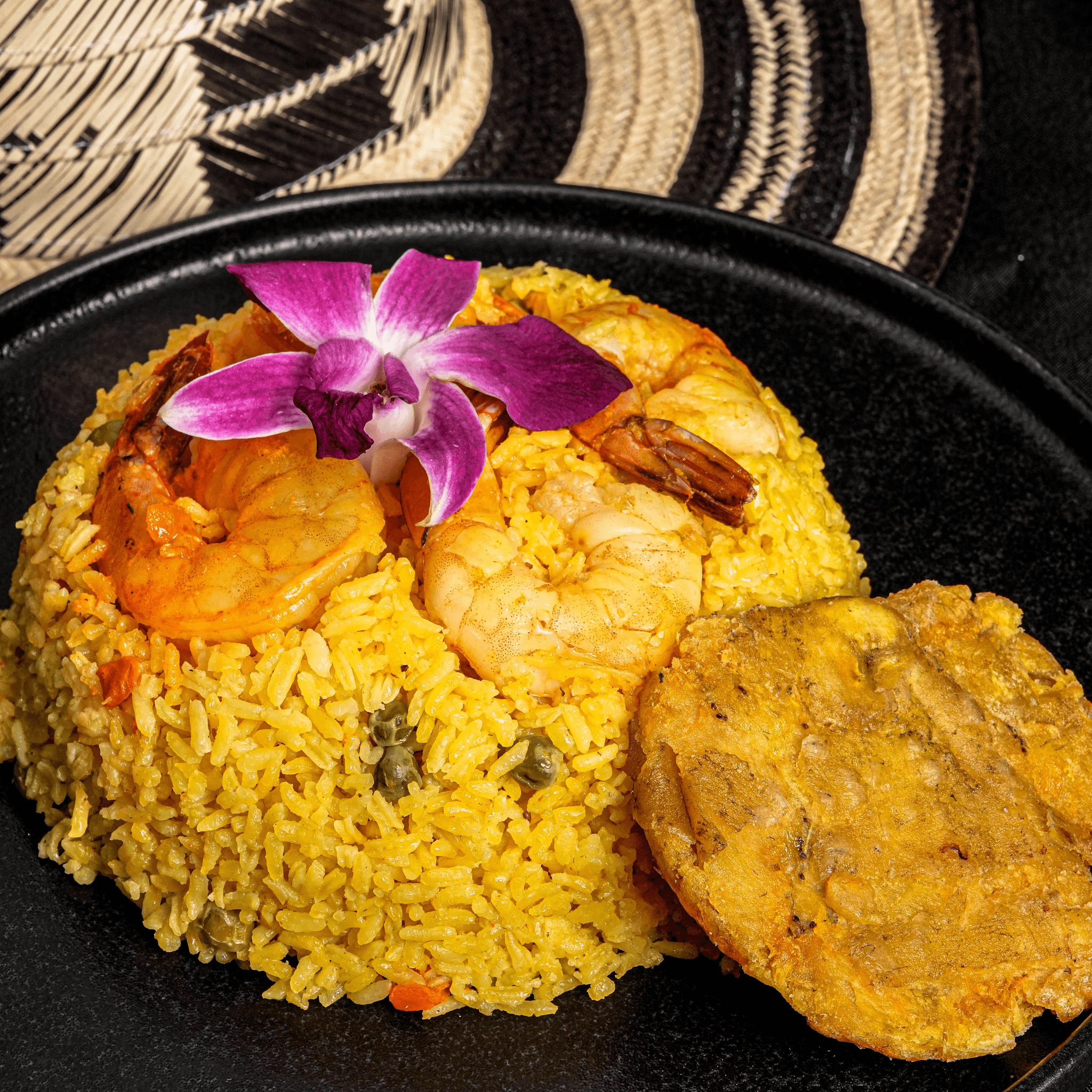 Arroz con Camarones.