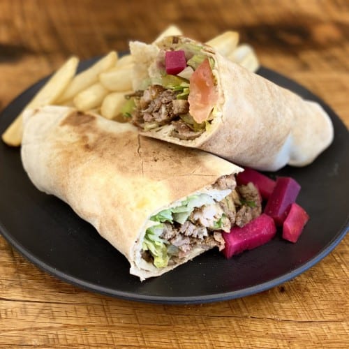 Chicken Shawarma Sandwich.