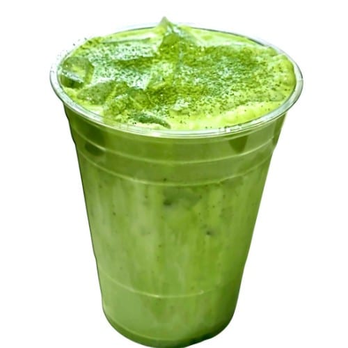 Double Matcha Latte.