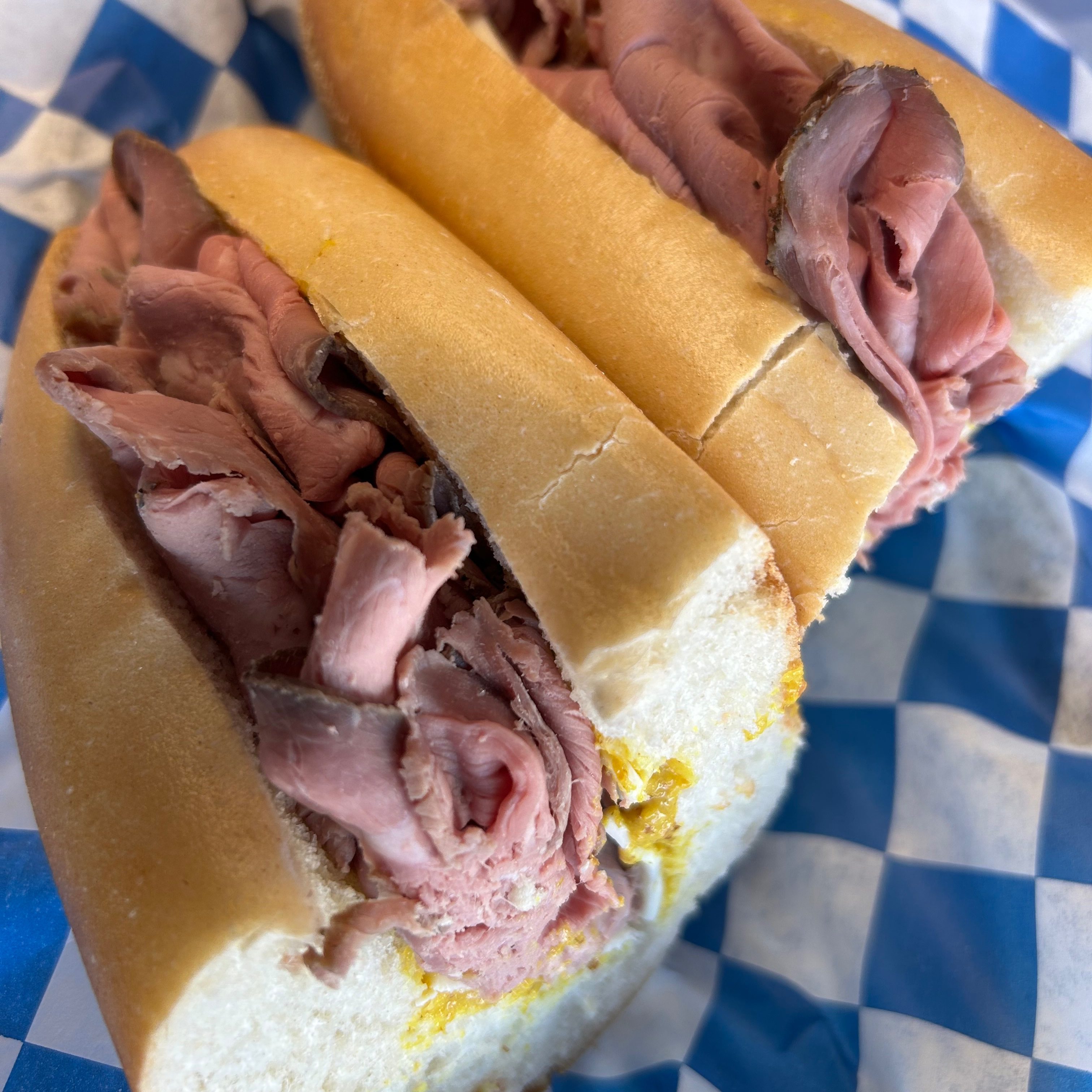 Cold Roast Beef Sub.