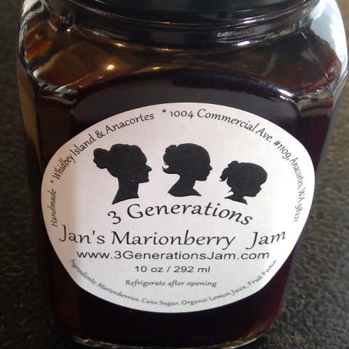 3 Generations Jam - Marionberry.