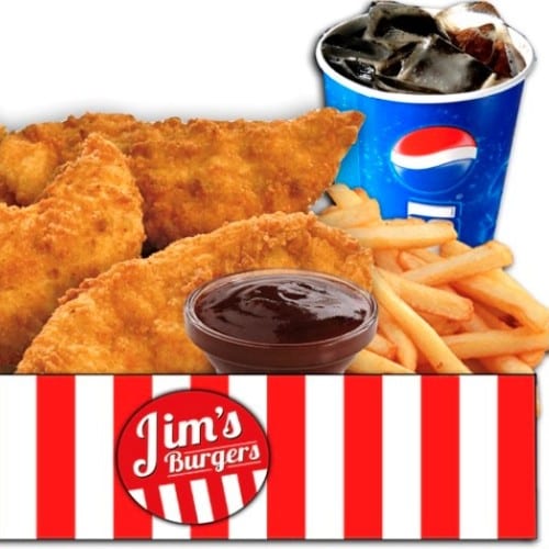 2 Pc. Chicken Tenders Box.