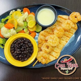 Chicken and Shrimp Plate