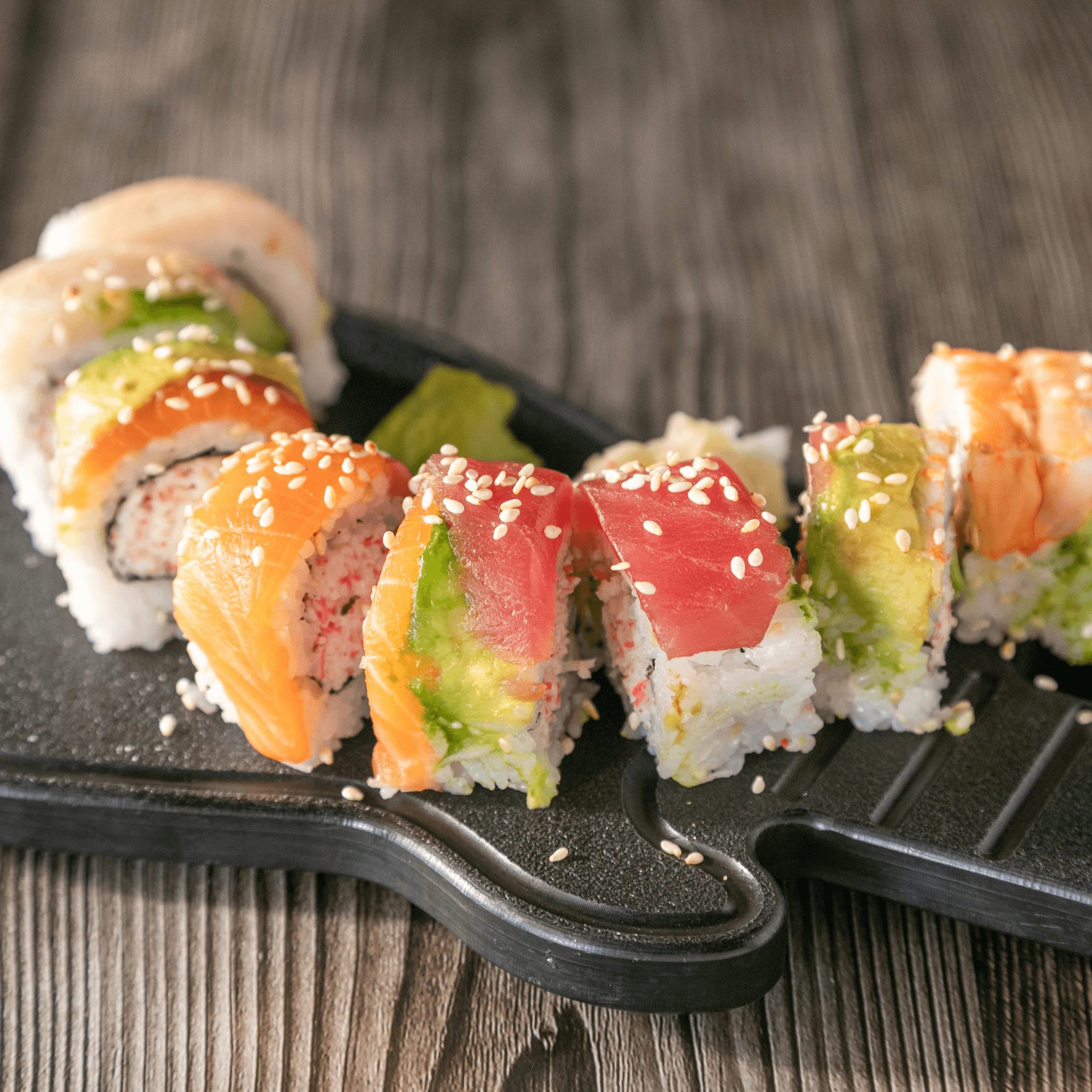 Rainbow Roll.