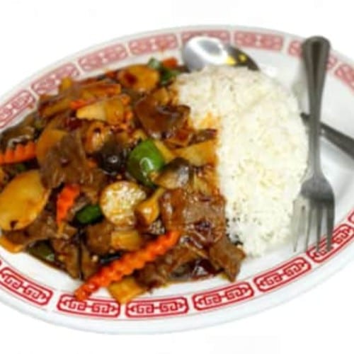 Stir Fried Garlic Sauce.