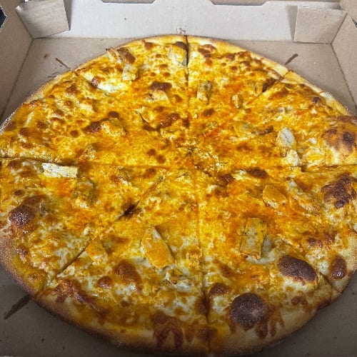 12’ Medium Buffalo Chicken.