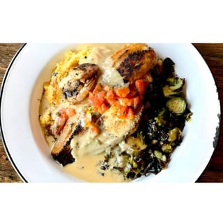 Blackened Redfish Plate