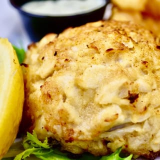 Crab Cake Dinner - (1) 