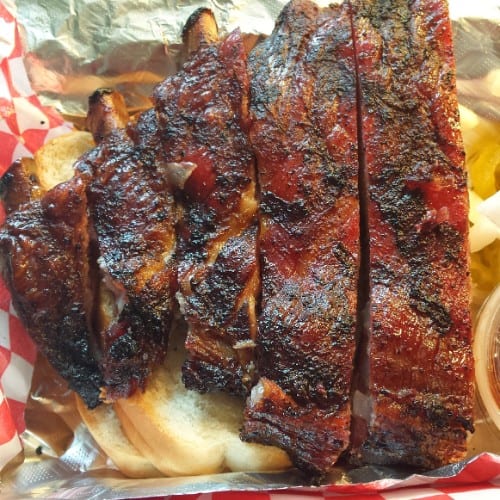 Rib Sandwich.