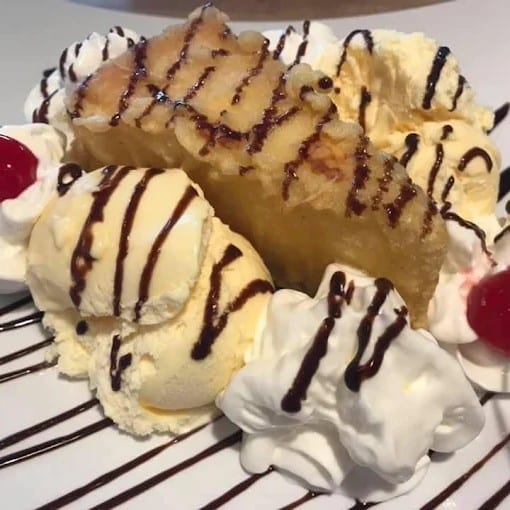 D5. Cheesecake Tempura.