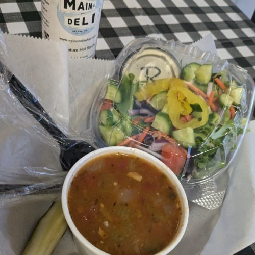 Soup & Salad.