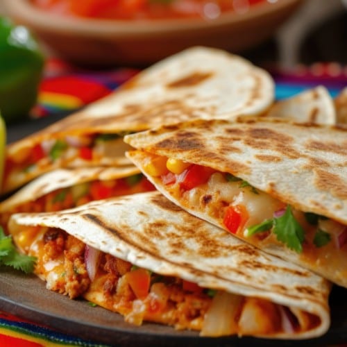 Quesadilla Con Pastor.