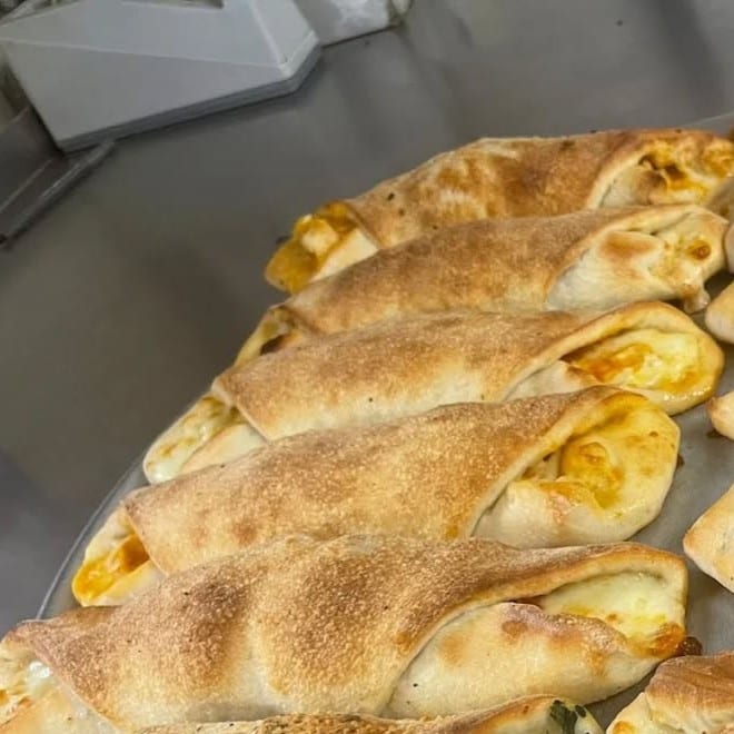 Chicken Parmigiana Roll.