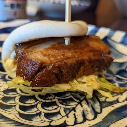 Pork Chashu Bun.