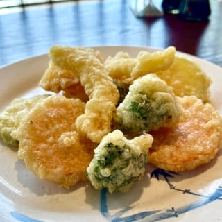 Vegetables Tempura Plate