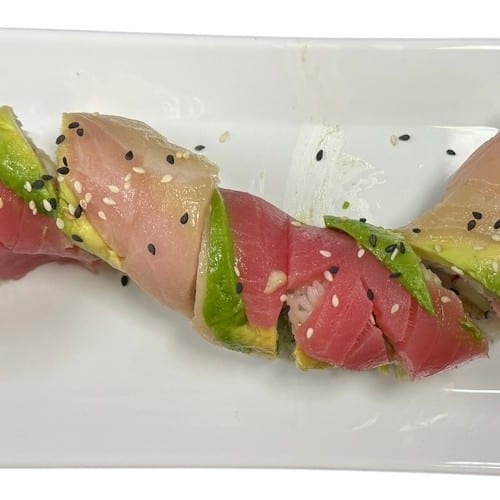 Red & White Dragon Roll.