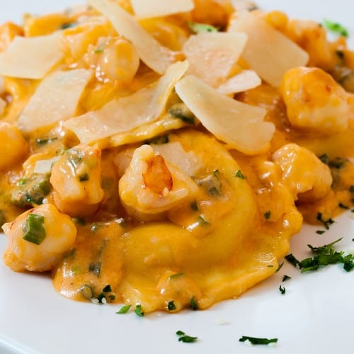 Lobster Ravioli.