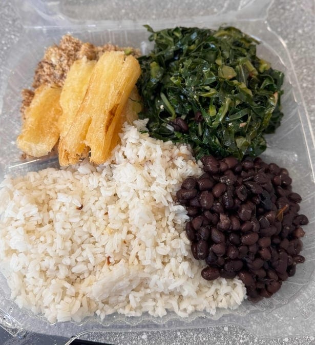Feijoada Platter (Brazilian Black Bean Stew).