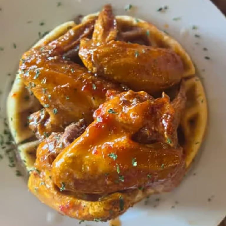 Chicken and Waffles.