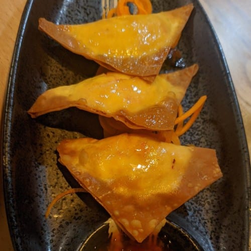 Crab Rangoon.