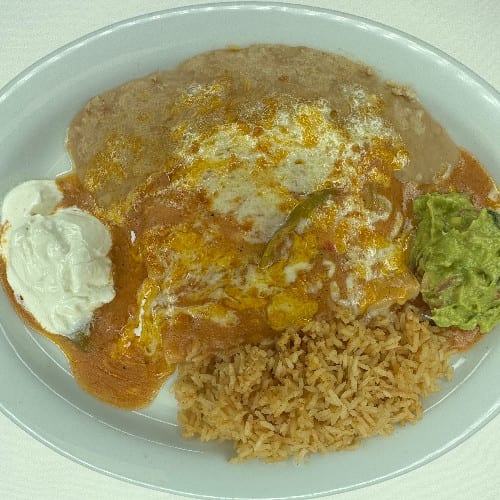 Enchiladas Rancheras.