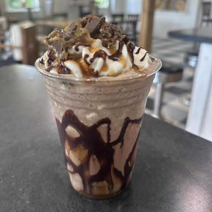 Caramel Turtle Latte.