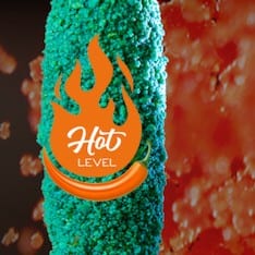 C14. BLUE HEAT TAKIS HALF & HALF.