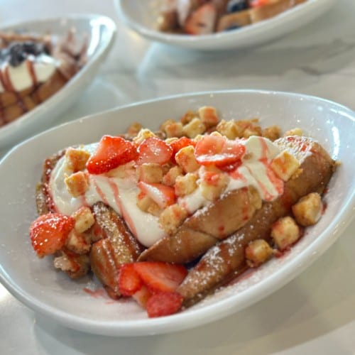 Cheescake French Toast.