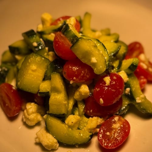 Cucumber Salad.