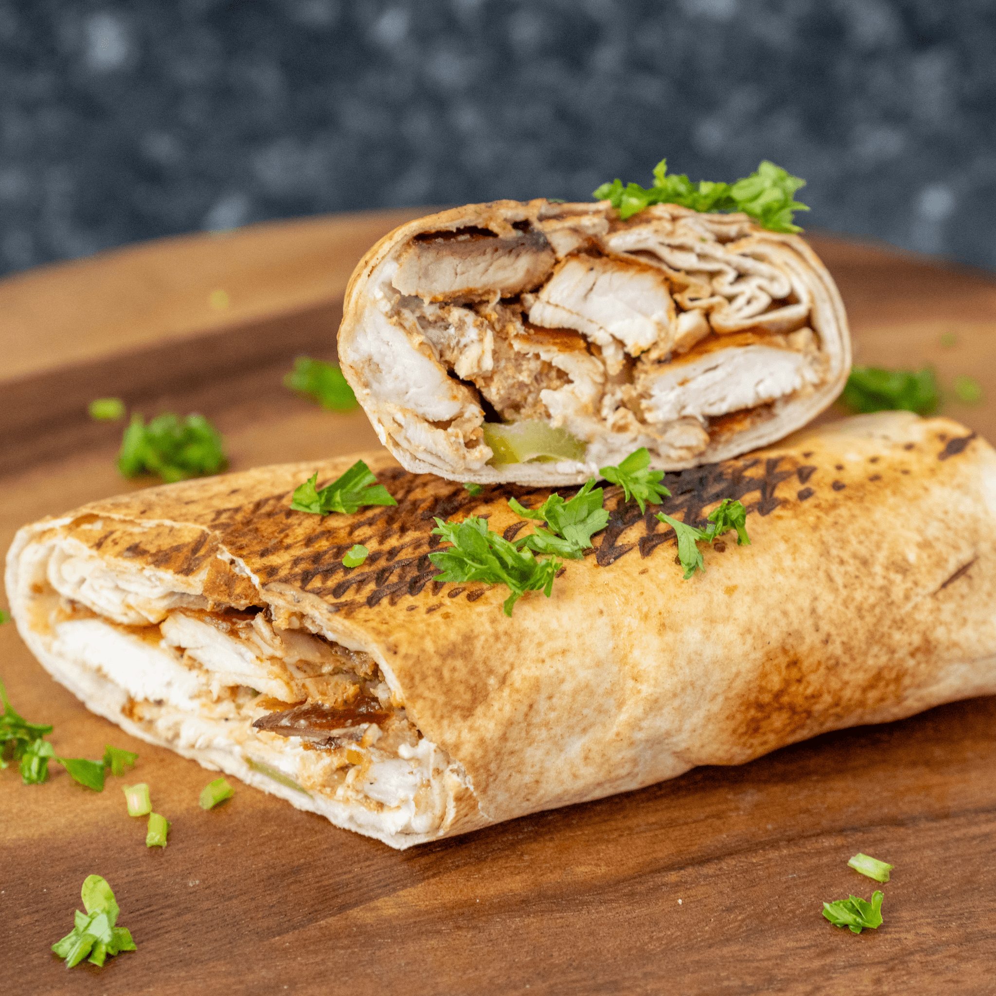 Chicken Shawarma Wrap.