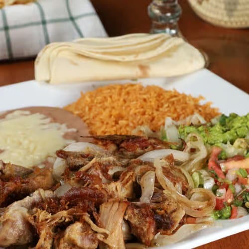 Carnitas Dinner.