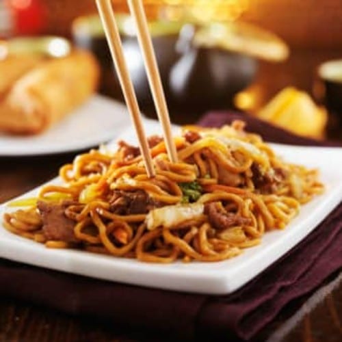 Lo Mein Noodle.