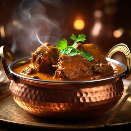 Goat Curry (With Bones).