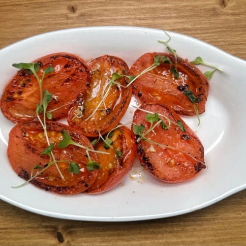 Roasted Garlic Tomatoes.