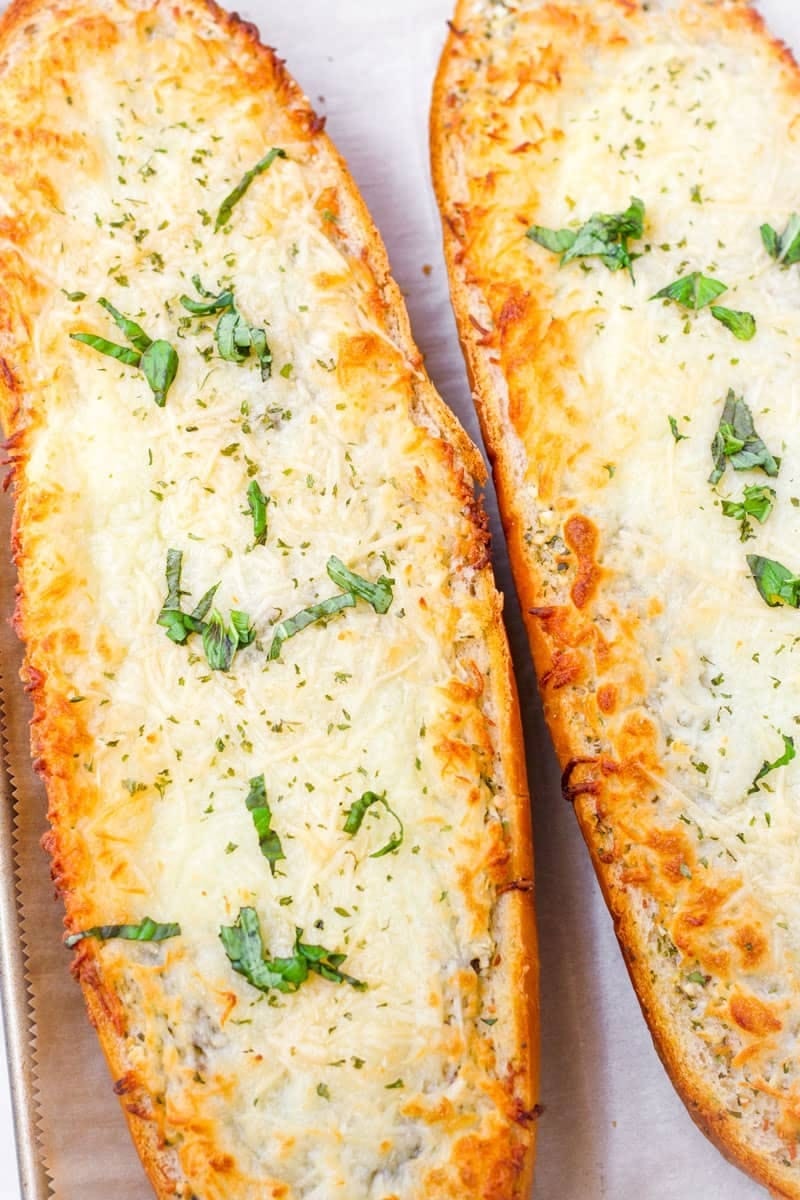 Mozzarella Garlic Bread.
