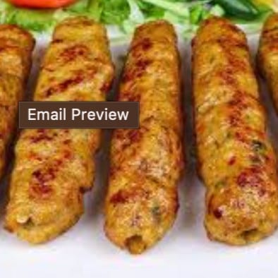 Murg Seekh Kebab.