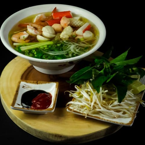 2 Seafood Special Noodle Soup.