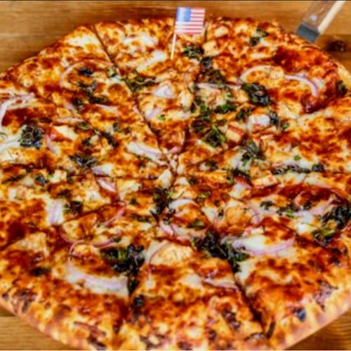 Bbq Chicken Pie (15").