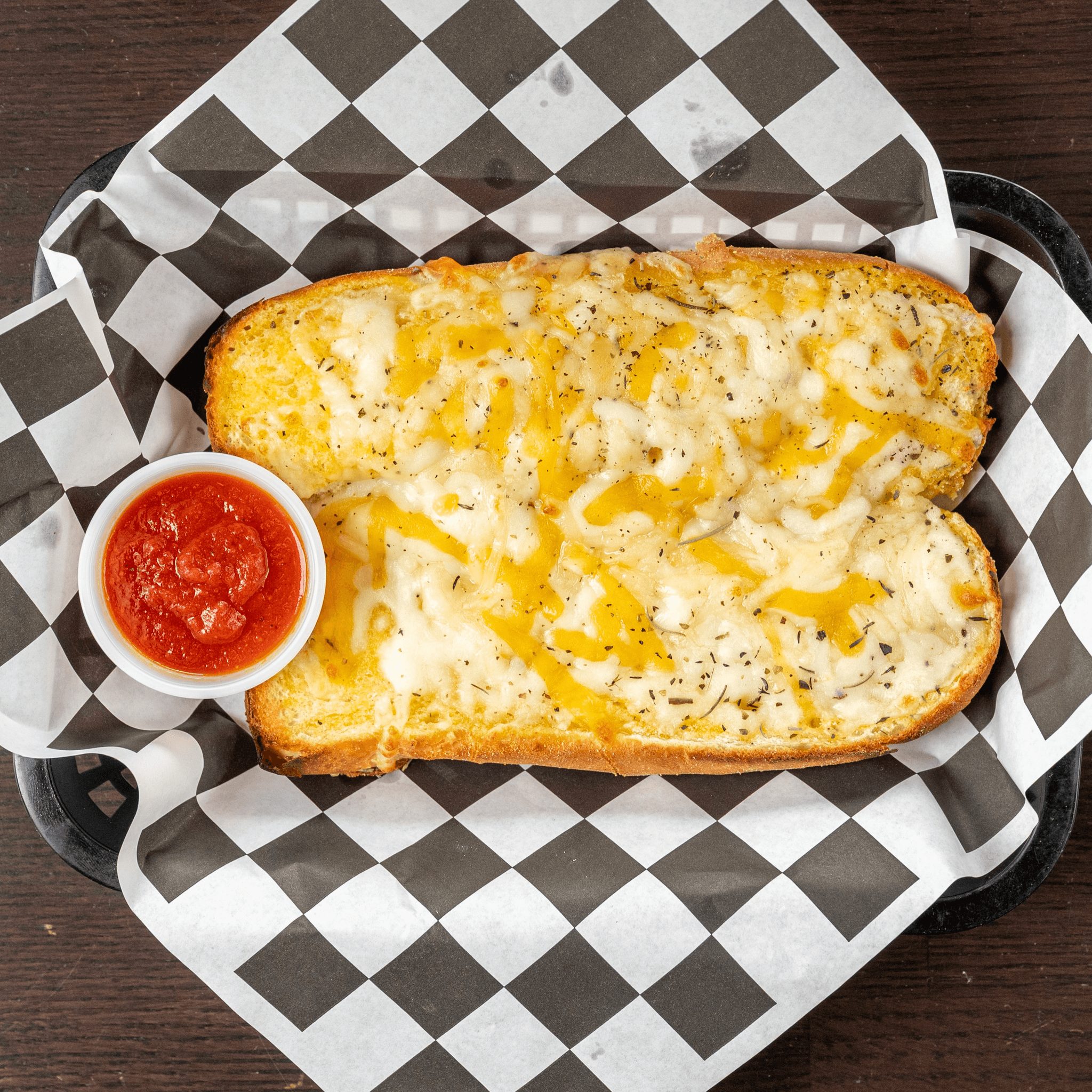 Garlic Bread with Cheese.