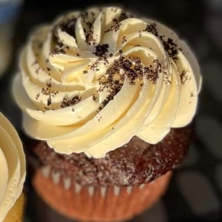 Chocolate Cupcake with Vegan Buttercream Frosting