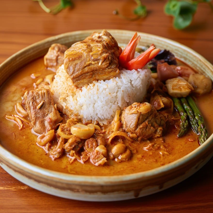 Gaeng hung lay แกงฮังเล.